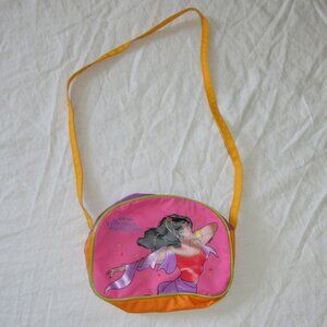Vintage 90s Disney Hunchback Notre Dame Esmeralda Gypsy Shoulder Bag Mini Purse